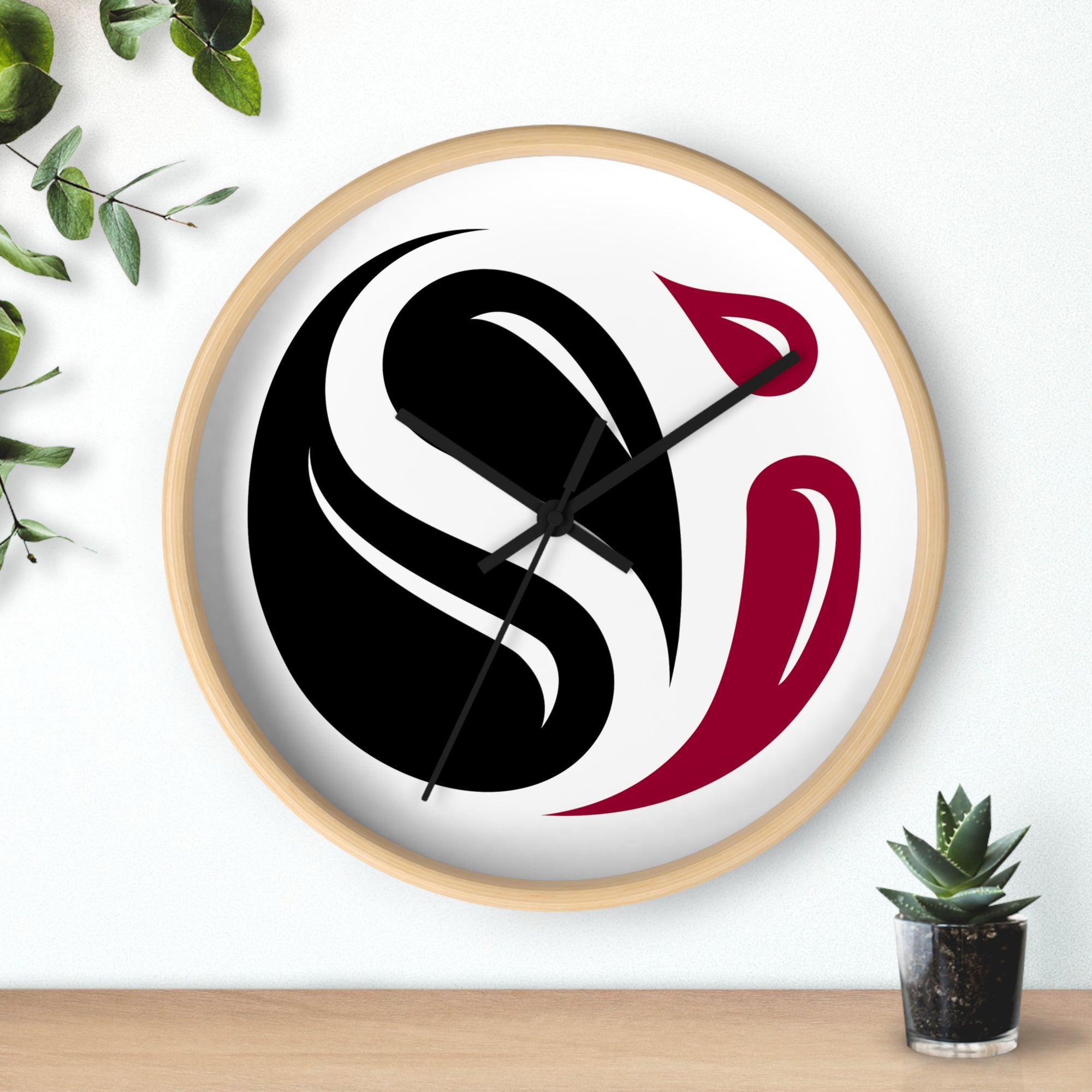 SI Logo Wall Clock