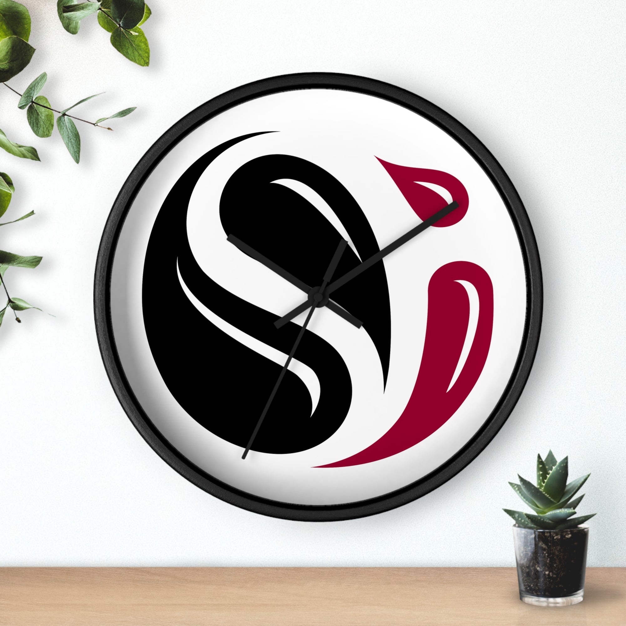 SI Logo Wall Clock