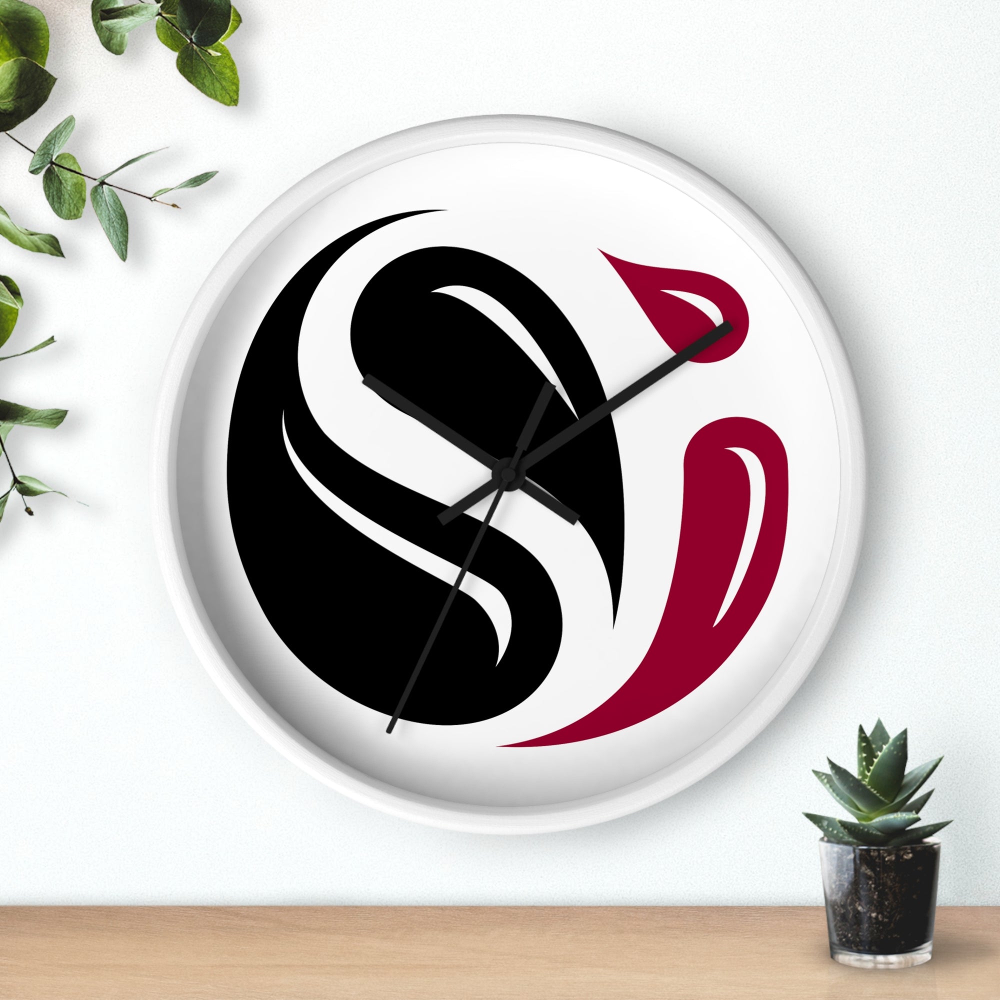 SI Logo Wall Clock