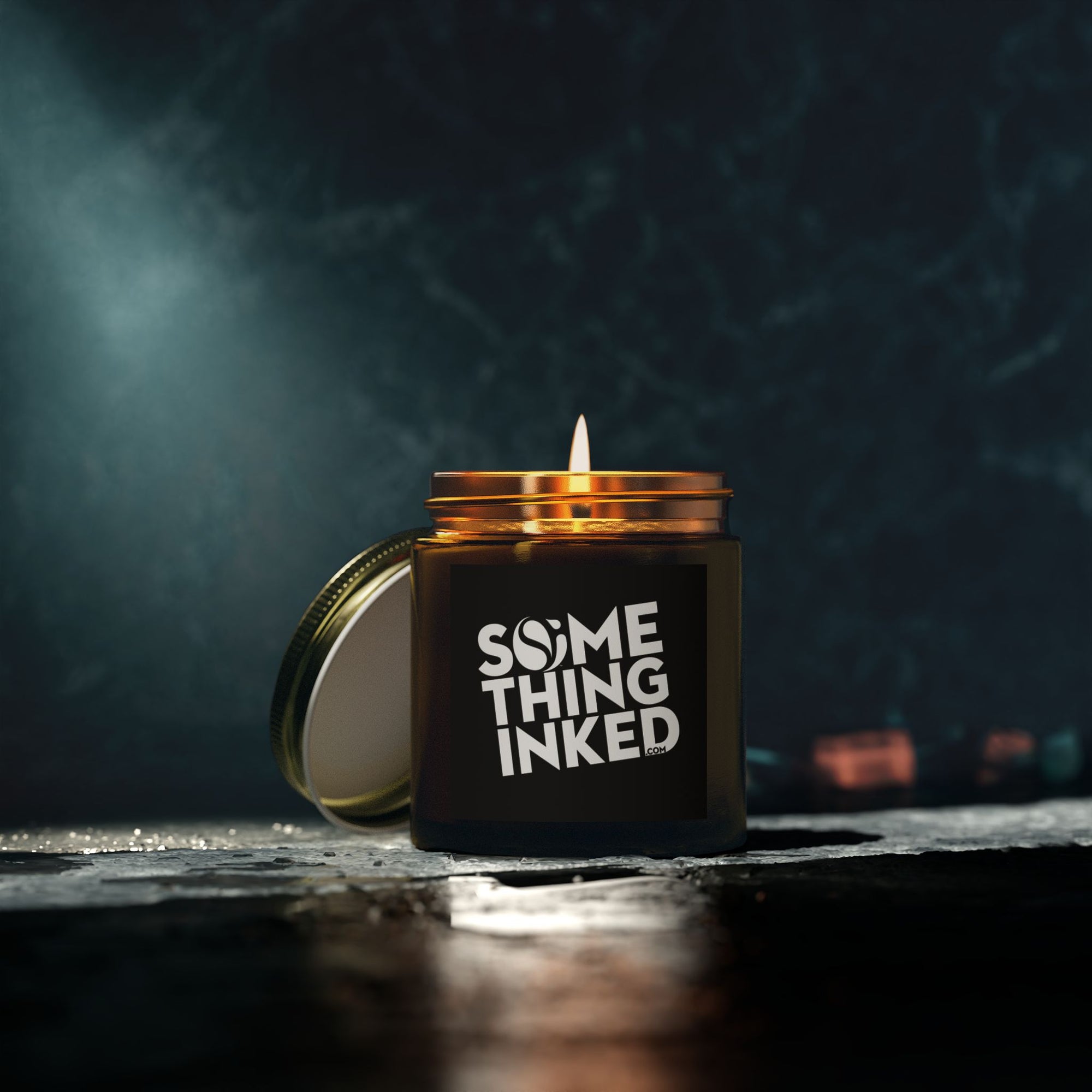Velas perfumadas con el logotipo de SI