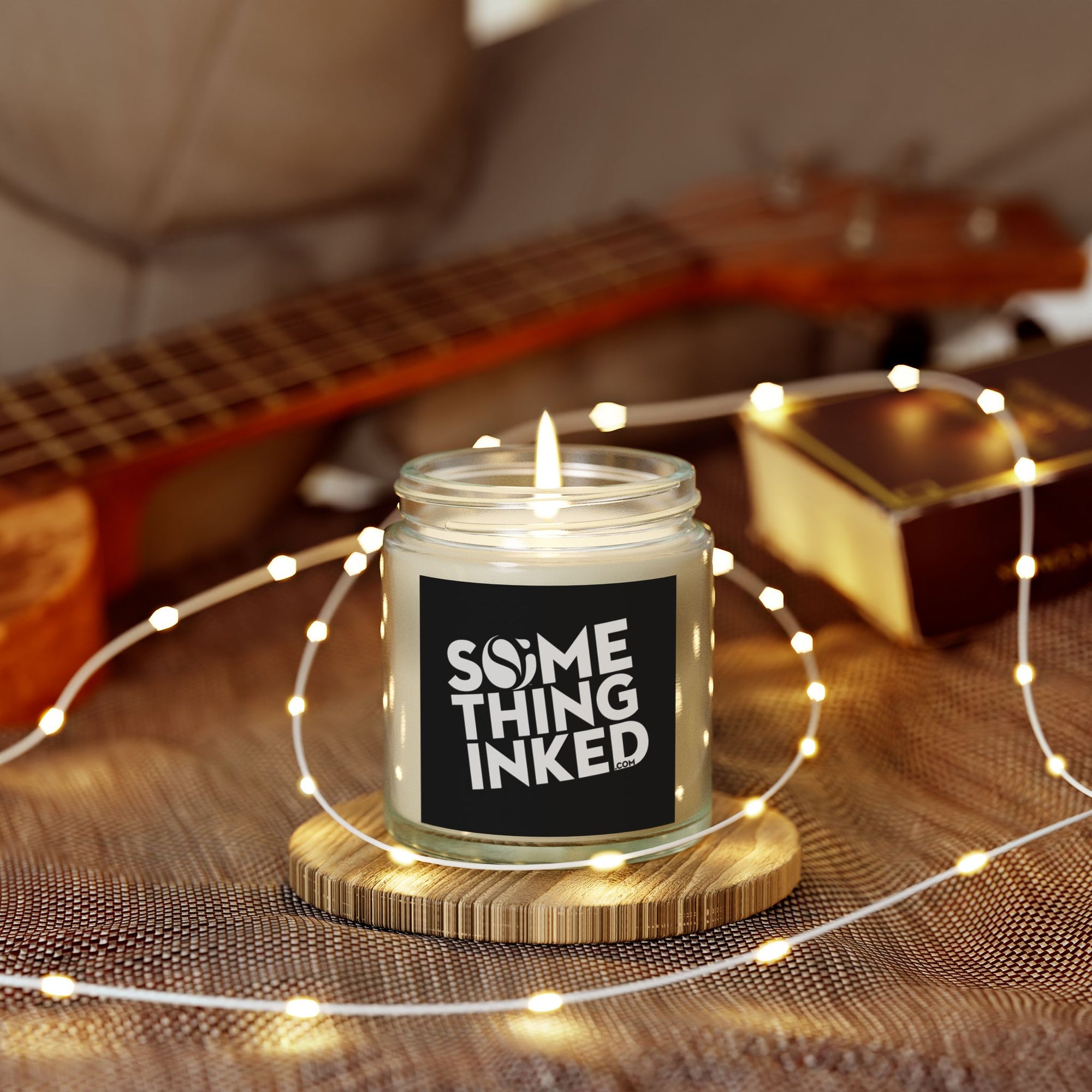 Velas perfumadas con el logotipo de SI