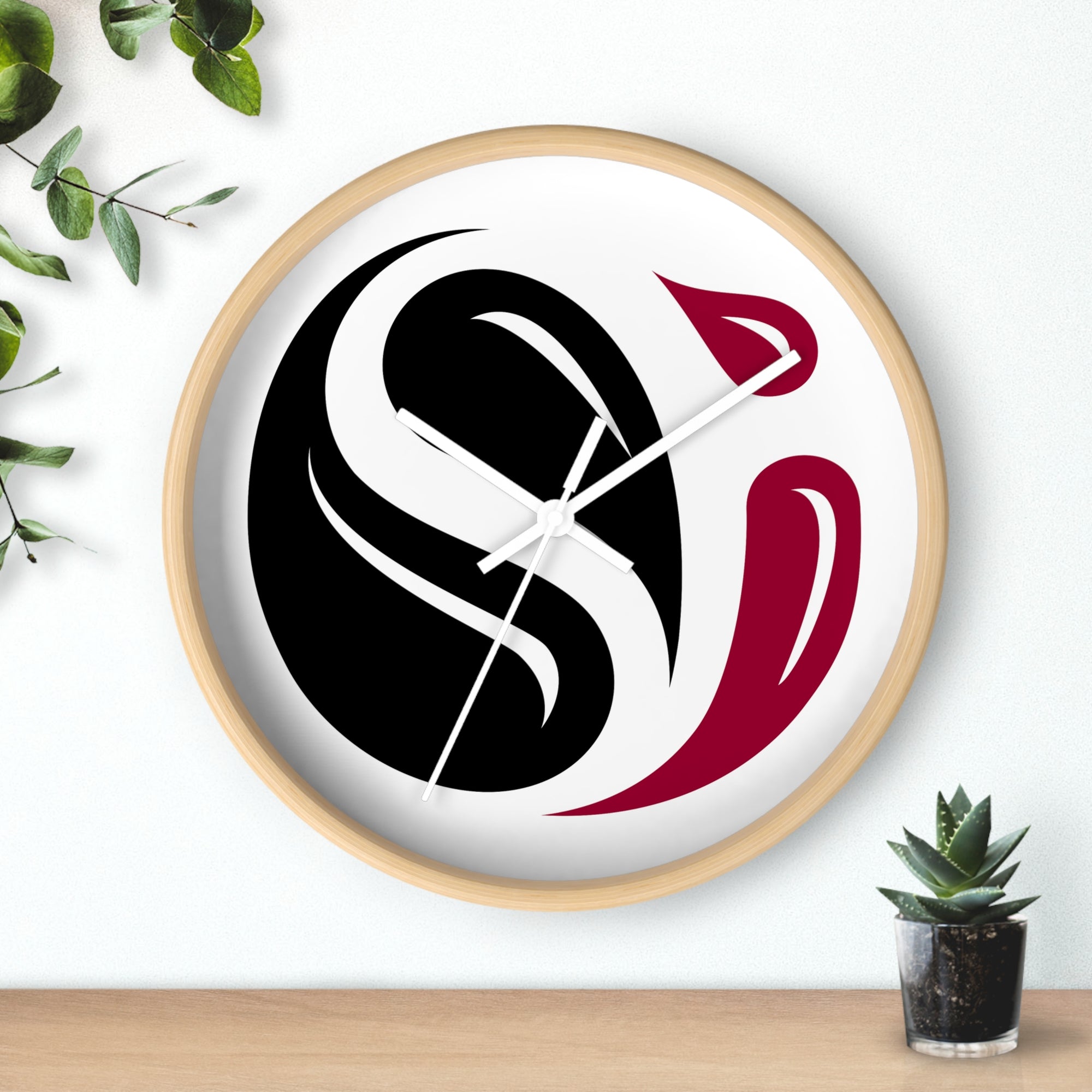 SI Logo Wall Clock