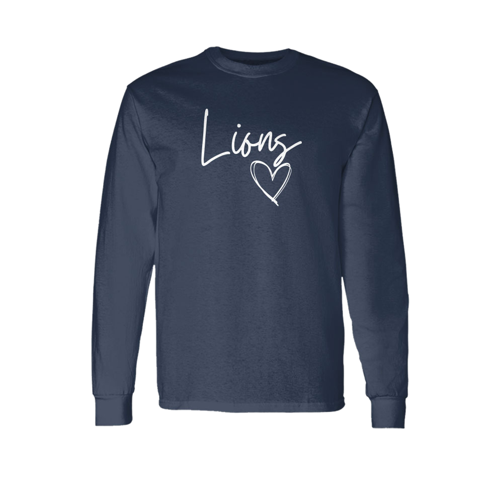 Lions Heart Long Sleeve Tee