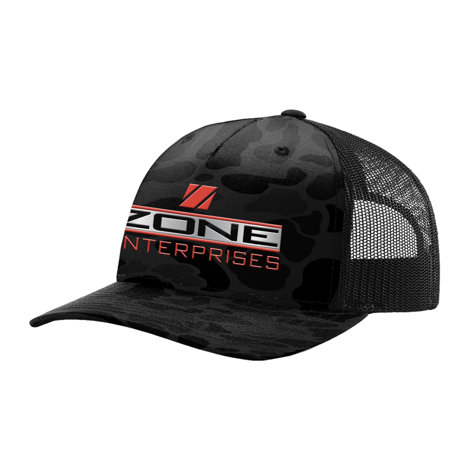 Zone Enterprises Camo Trucker Cap