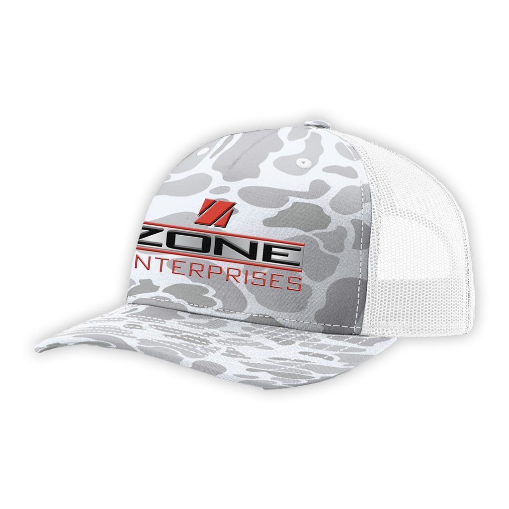 Zone Enterprises Camo Trucker Cap