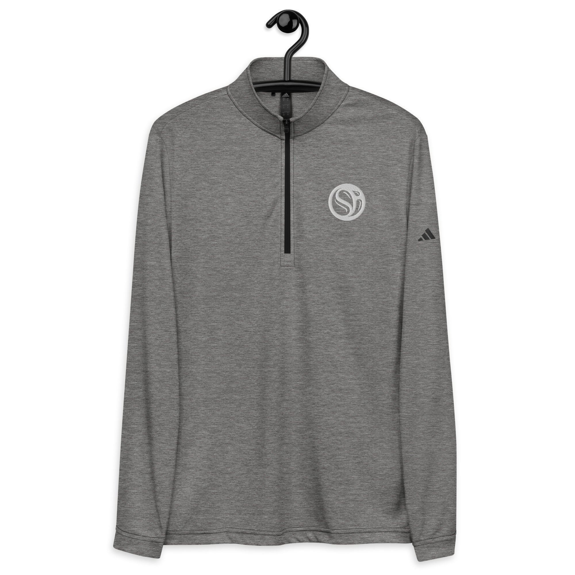 SI Logo Adidas® Quarter Zip Pullover – Something Inked